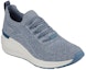 Lookbook (W) Skechers Billion Slip-On 'Woven Walks Biru' 155626-BLU