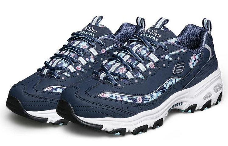 (W) Skechers Skeachers D'Lites 1.0 'Navy Blue' 圖 3