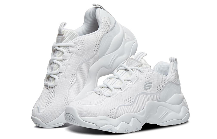 Lookbook (W) 스케쳐스 딜라이트 3.0 화이트 로우탑 66666210-WHT