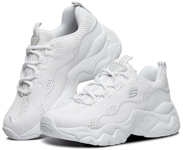 (W) 스케쳐스 딜라이트 3.0 화이트 로우탑 66666210-WHT Lookbook (W) 스케쳐스 딜라이트 3.0 화이트 로우탑 66666210-WHT
