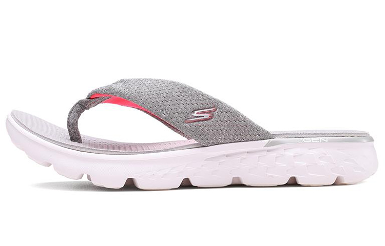 (Women) Skechers Skeachers On The Go 400 'Grey Pink' 14656-GYPK