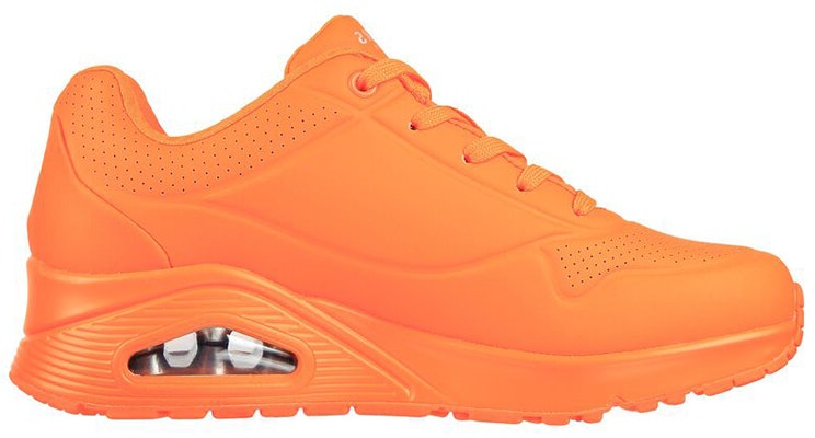 (Women) Skechers Skeachers Uno 'Orange Casual' 73667-NORG Order (Women) Skechers Skeachers Uno 'Orange Casual' 73667-NORG