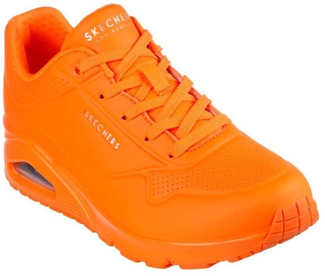 (Women) Skechers Skeachers Uno 'Orange Casual' 73667-NORG Lookbook (Women) Skechers Skeachers Uno 'Orange Casual' 73667-NORG