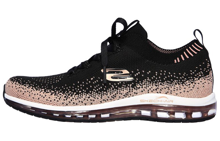 (Women) Skechers Skech-Air 'Black' 12647-BKRG