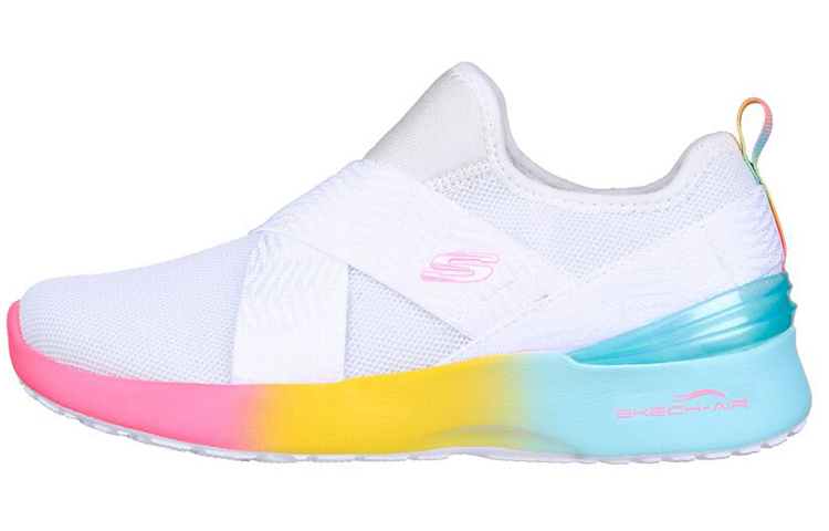(Women) Skechers Skech-Air 'White Comfort Casual Low' 149665-WMLT