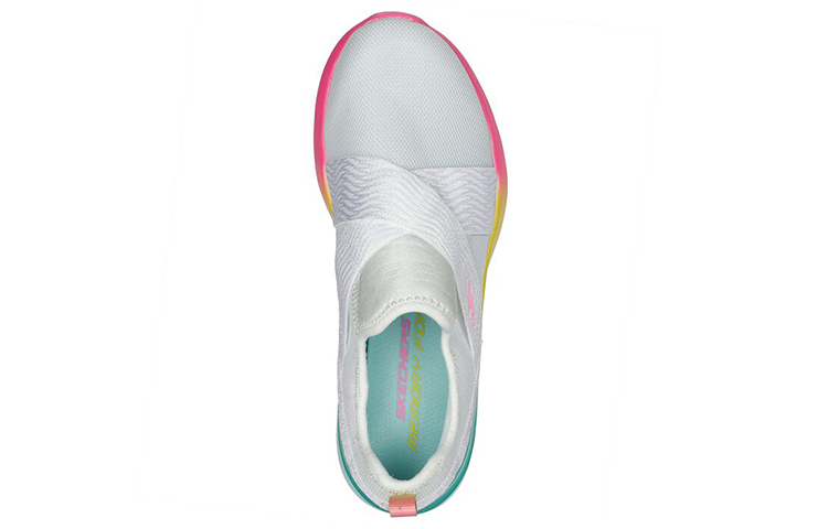 Shop (Women) Skechers Skech-Air 'White Comfort Casual Low' 149665-WMLT