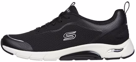 (Women) Skechers SKECH-AIR Arch Fit 'Black Low-Top' 104259-BKW (Women) Skechers SKECH-AIR Arch Fit 'Black Low-Top' 104259-BKW