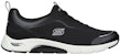 (W) Skechers SKECH-AIR Arch Fit 'Hitam Rendah-Top' 104259-BKW