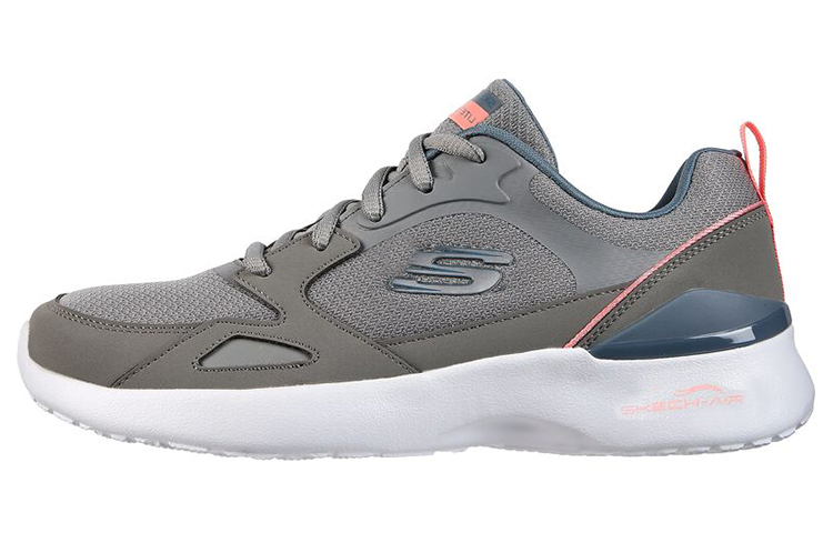 (W) Skechers Skech-Air Dynamight-Carefree Way 'Gray Pink'