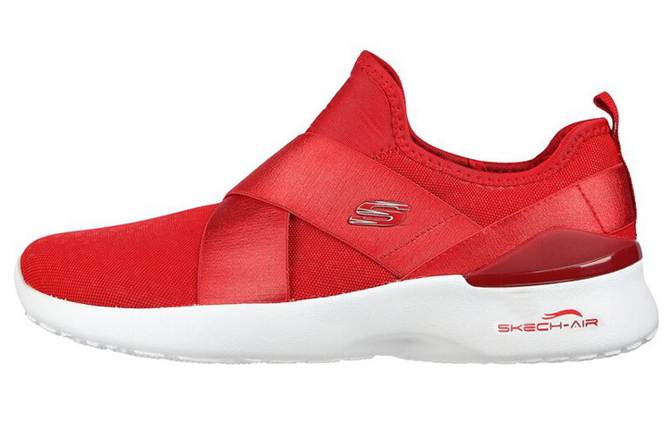 (Women) Skechers Skech-Air Dynamight-Rich Glow 'Red Slip-On' 149662-RED