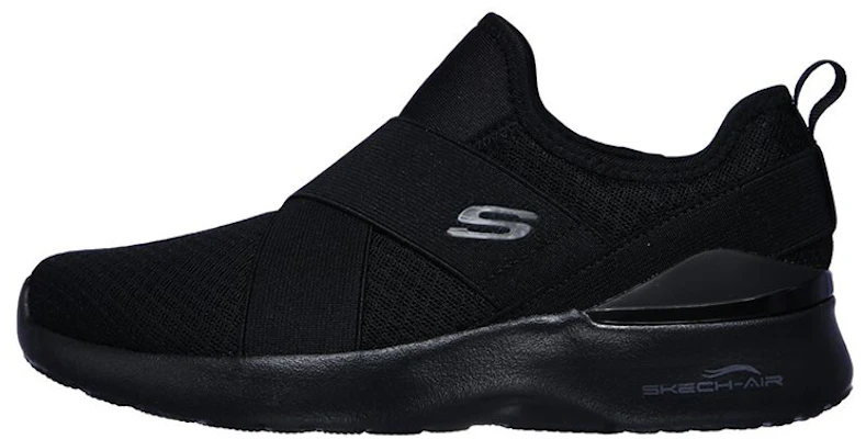 (Women) Skechers Skech-Air Dynamight 'Easy Call Black Slip-On' 149341-BBK Buy (Women) Skechers Skech-Air Dynamight 'Easy Call Black Slip-On' 149341-BBK