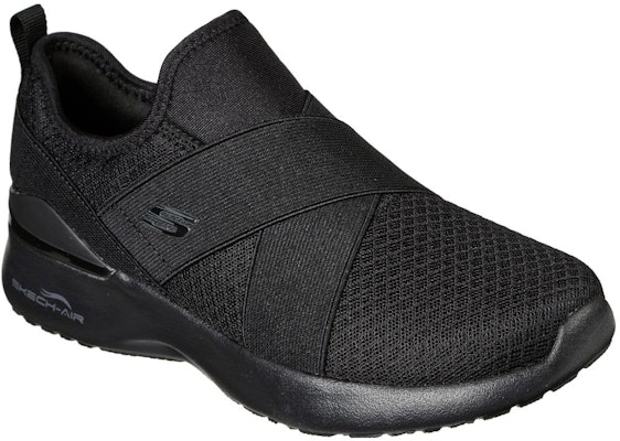 (W) Skechers Skech-Air Dynamight 'Easy Call Black Slip-On' Lelaki Perempuan 149341-BBK Lookbook (W) Skechers Skech-Air Dynamight 'Easy Call Black Slip-On' Lelaki Perempuan 149341-BBK