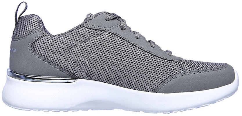 (Women) Skechers SKECH-AIR Dynamight 'Grey White' 12947-GRY Order (Women) Skechers SKECH-AIR Dynamight 'Grey White' 12947-GRY