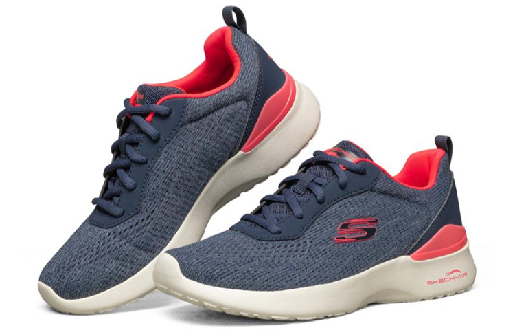 Lookbook (W) Skechers Skech-Air Dynamight Blau/Weiß/Rosa 149340-NVCL