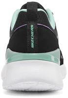 Shop Skechers Skech-Air Dynamight 低筒運動鞋 女款 黑綠色