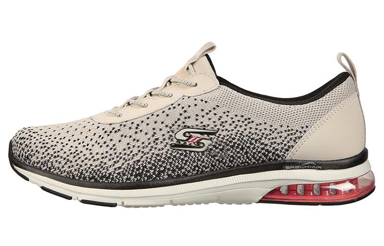 (Women) Skechers Skech-Air Edge 'Natural Black' 104026-NTBK