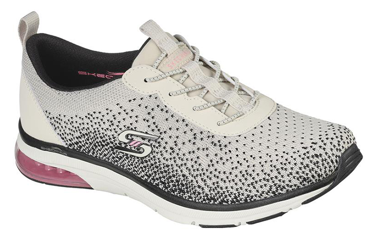 Lookbook (Women) Skechers Skech-Air Edge 'Natural Black' 104026-NTBK
