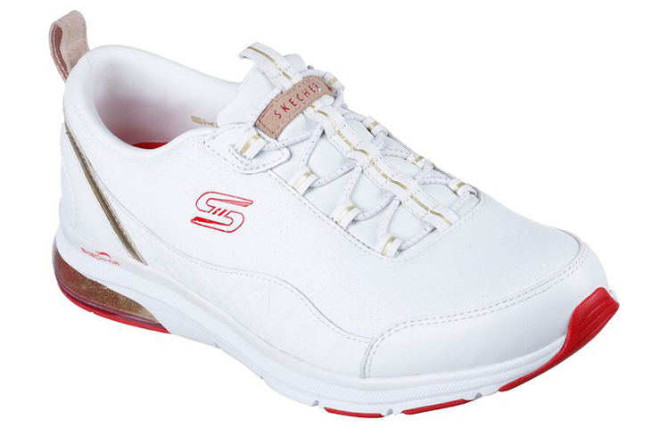 (W) Skechers Skech-Air Edge 'White Red' 圖 3