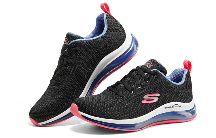 Lookbook (Women) Skechers Skech-Air Element 2.0 'Black Blue Pink' 149670-BBLP