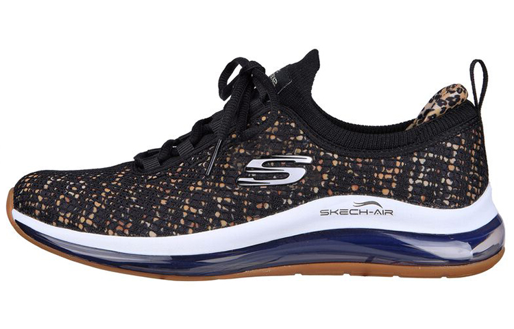 (Women) Skechers Skech-Air Element 2.0 'Black Brown Leopard' 149673-BKLD