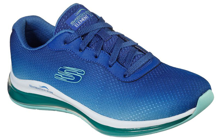 Lookbook (Women) Skechers Skech-Air Element 2.0 'Blue White' 149062-NVAQ