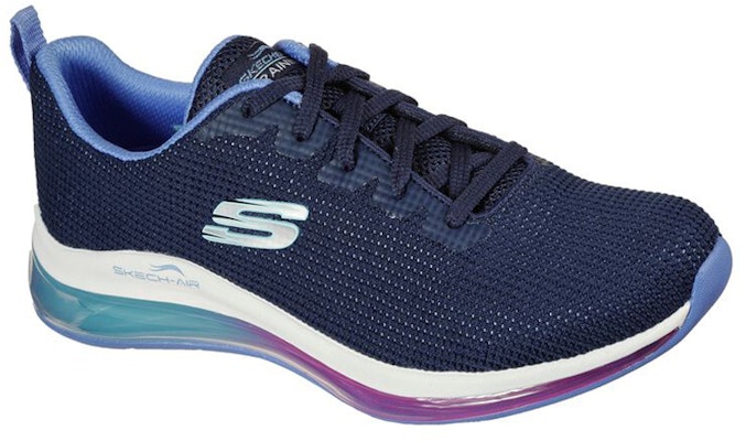 Skechers Skech-Air Element 2.0 - Serene Path 透氣耐磨防滑 低筒運動跑步鞋 女款 海軍藍 Lookbook Skechers Skech-Air Element 2.0 - Serene Path 透氣耐磨防滑 低筒運動跑步鞋 女款 海軍藍