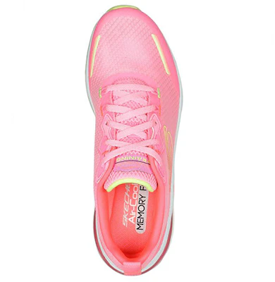 Skechers SKECH-AIRElement 低筒 跑步鞋 女款 粉黃色 Shop Skechers SKECH-AIRElement 低筒 跑步鞋 女款 粉黃色