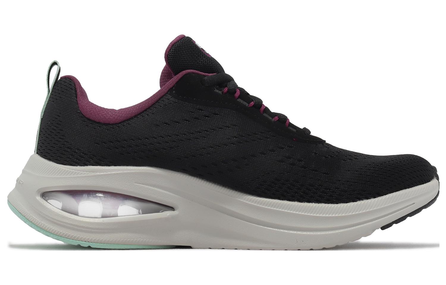 Order Skechers Skech-Air Meta-Aired Out 簡約百搭 耐磨透氣 生活休閒鞋 女款 黑色