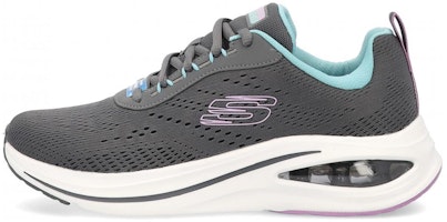 (Women) Skechers Skech-Air Meta 'Grey White Purple' 150131-CCMT (Women) Skechers Skech-Air Meta 'Grey White Purple' 150131-CCMT