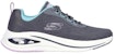 (W) Skechers Skech-Air Meta 'Kelabu Putih Ungu' 150131-CCMT