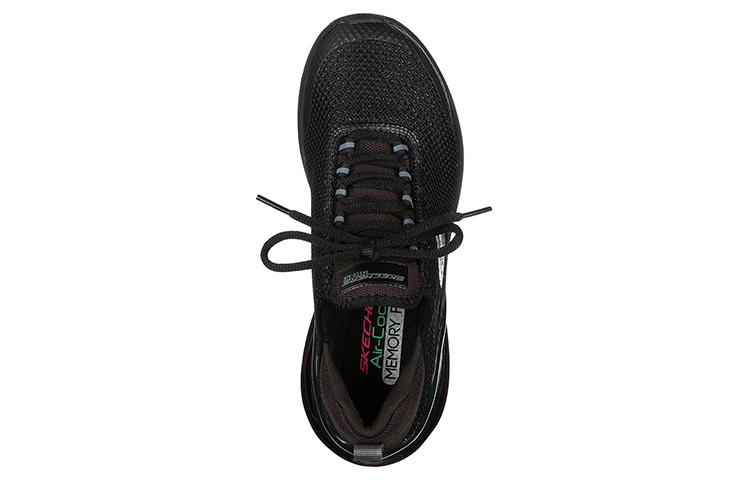Shop Skechers Skech-Air Stratus 時尚耐磨防滑 低幫運動訓練鞋 女款 黑色