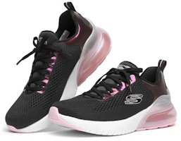 Lookbook Skechers Skech-Air Stratus 女性運動鞋 黑白粉