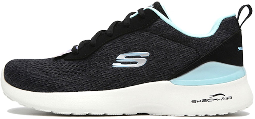 (Women) Skechers Skech-Air Dynamight Black/Blue 149340-BKTQ Buy (Women) Skechers Skech-Air Dynamight Black/Blue 149340-BKTQ