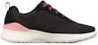 (W) Skechers Skech-Air Dynamight Rendah Hitam/Merah Jambu 149349-BKPK