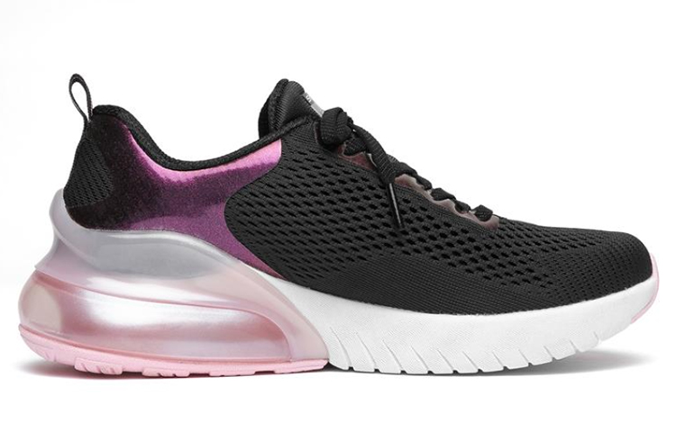 (W) Skechers Skech-Air Stratus Black/White/Pink 圖 2