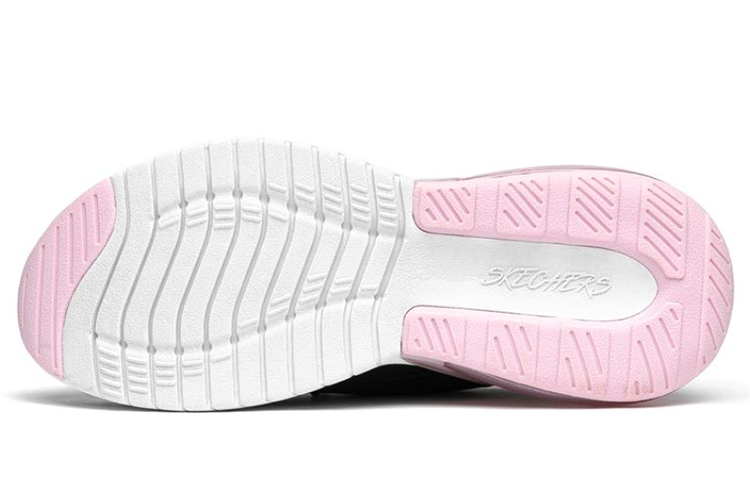 (W) Skechers Skech-Air Stratus Black/White/Pink 圖 5