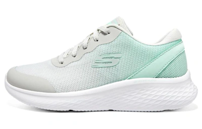 (Women) Skechers Skech-Lite Pro Shoes 'White Green'