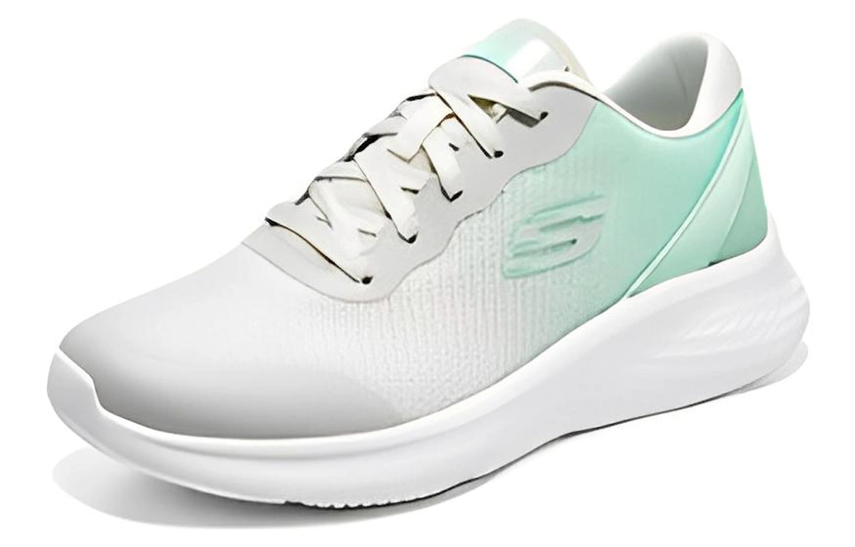 (Women) Skechers Skech-Lite Pro Shoes 'White Green'