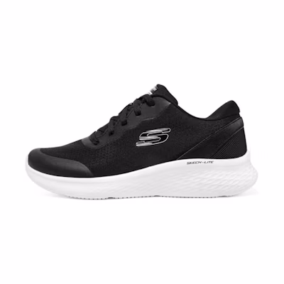 (W) Skechers Skech-Lite Pro Shoes 'Black White'