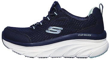 (Women) Skechers Skecher D'Lux Walker Sport 'Blue and White' 149004-NVAQ (Women) Skechers Skecher D'Lux Walker Sport 'Blue and White' 149004-NVAQ