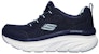 (W) Skechers Skecher D'Lux Walker Sport 'Biru dan Putih' 149004-NVAQ