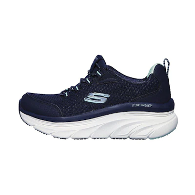 (W) Skechers Skecher D'Lux Walker Sport 'Blue and White'