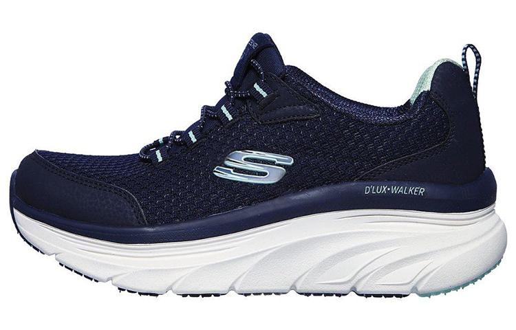 (Women) Skechers Skecher D'Lux Walker Sport 'Blue and White' 149004-NVAQ