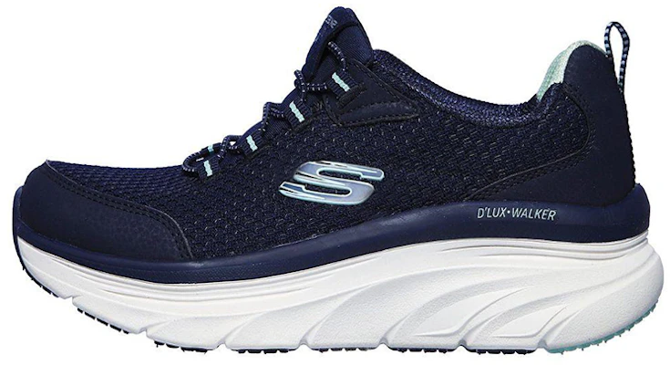 Skechers D'Lux Walker Sport 低筒跑步鞋 女款 藍白色 Buy Skechers D'Lux Walker Sport 低筒跑步鞋 女款 藍白色