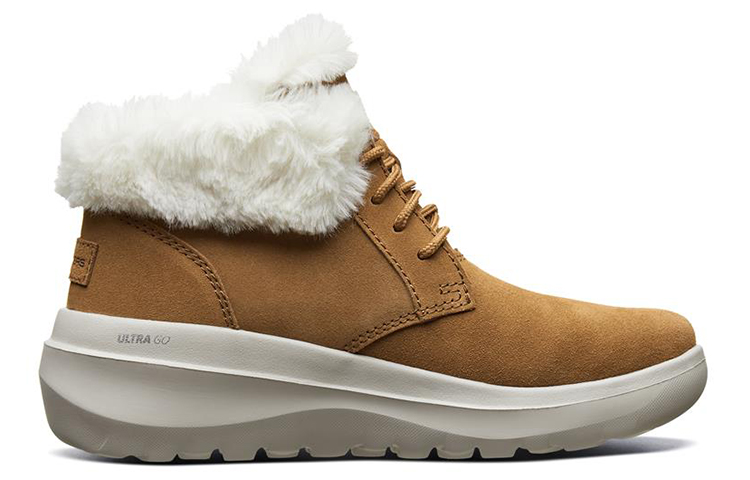 (W) Skechers Skyhigh Ultra 'Chestnut Faux Fur-Lined' 圖 2