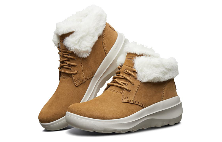 (W) Skechers Skyhigh Ultra 'Chestnut Faux Fur-Lined' 圖 3