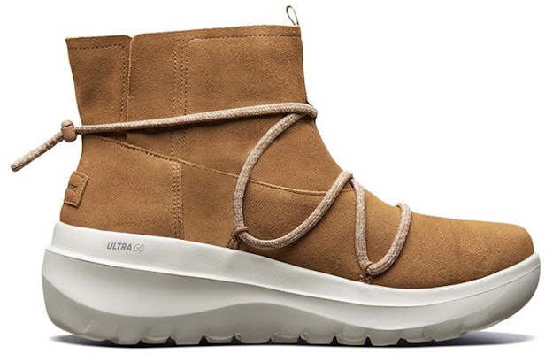 (W) Skechers Skyhigh Ultra 'Chestnut Slip-On Boot Salju' 15539-CSNT Order (W) Skechers Skyhigh Ultra 'Chestnut Slip-On Boot Salju' 15539-CSNT