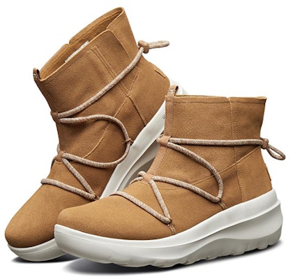 (W) Skechers Skyhigh Ultra 'Chestnut Slip-On Boot Salju' 15539-CSNT Lookbook (W) Skechers Skyhigh Ultra 'Chestnut Slip-On Boot Salju' 15539-CSNT