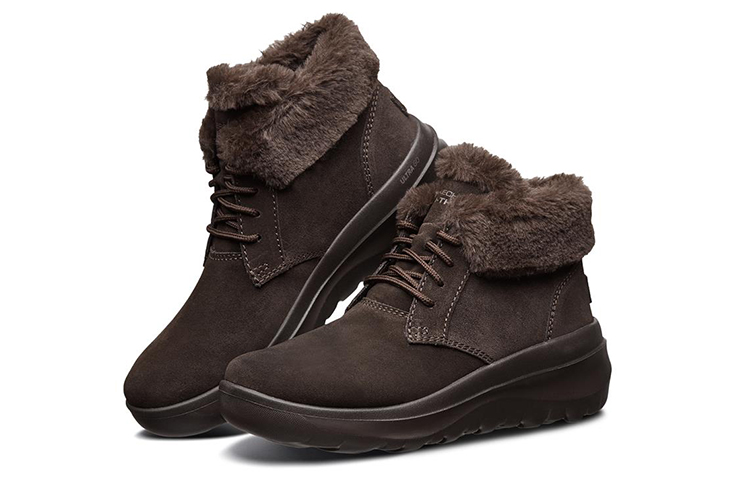 Lookbook (W) Skechers Skyhigh Ultra ''Chocolade Imitatiebont'' 15541-CHOC