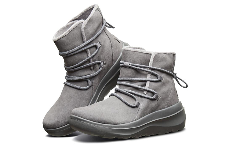 Lookbook (W) Skechers Skyhigh Ultra ''Grijs Imitatiebont'' 15547-GRY